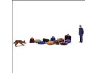Busch H0 79873 Federale politie met speurhond - Modeltreinshop
