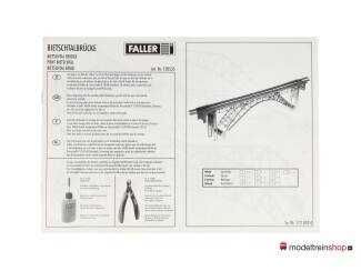 Faller HO 120535 Bietschtal-brug, dubbelspoor - Modeltreinshop