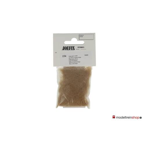 Joefix 154 beige gras vezels 6 mm, 9 gram - Modeltreinshop