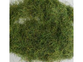 Joefix 134 donker groen gras vezels 6 mm, 9 gram - Modeltreinshop
