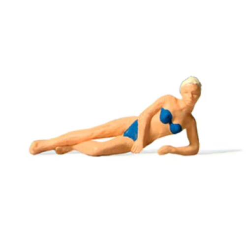 Preiser H0 28073 Liggende zwemster - Modeltreinshop