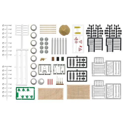 Busch H0 1044 accessoires voor wegwerkzaamheden - Modeltreinshop