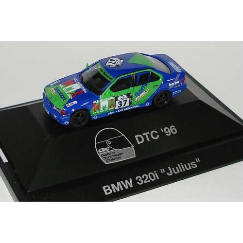Herpa H0 036788 BMW 320i (E36) DTC ´96 "Neumeister, Karl Müller" Nr.37, Rüdiger Julius - Modeltreinshop