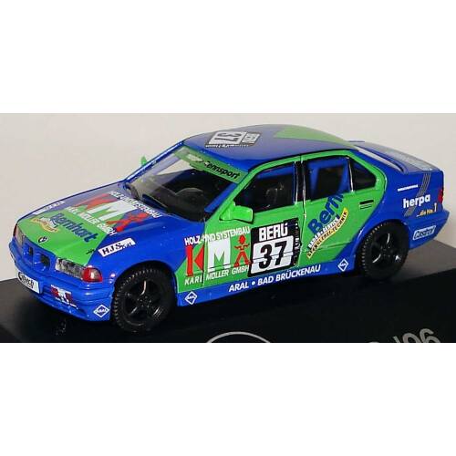 Herpa H0 036788 BMW 320i (E36) DTC ´96 "Neumeister, Karl Müller" Nr.37, Rüdiger Julius - Modeltreinshop