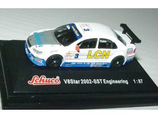 Schuco H0 21623 V8 Star 2002 Opel Omega "SST-Engineering, LCN" No.3, Thiim - Modeltreinshop