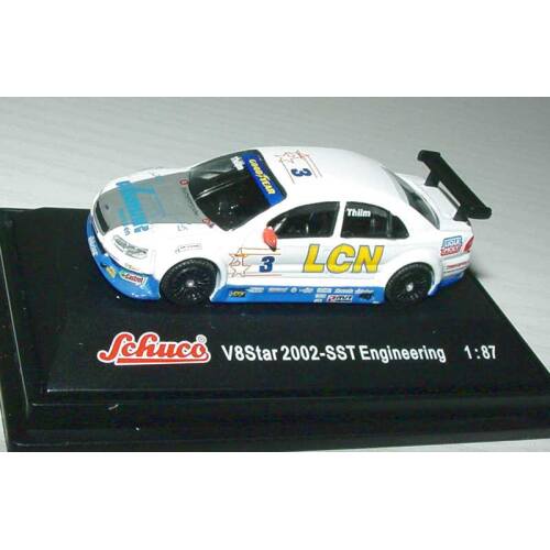 Schuco H0 21623 V8 Star 2002 Opel Omega "SST-Engineering, LCN" No.3, Thiim - Modeltreinshop