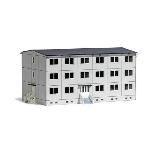 Busch H0 9607 kazerne - Modeltreinshop
