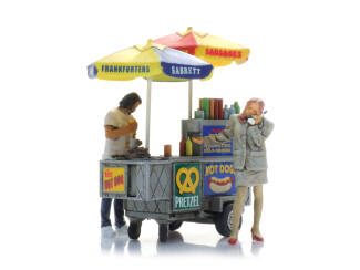 Artitec H0 387.625 Hot dog kar met twee figuren - Modeltreinshop