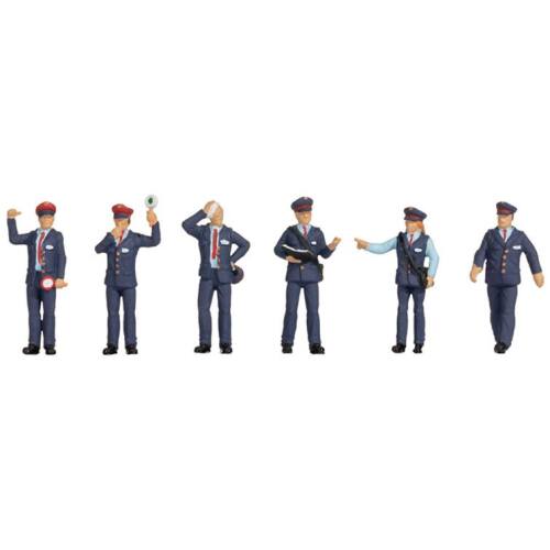 Noch H0 15262 Baanpersoneel Frankrijk (6 figuren) - Modeltreinshop