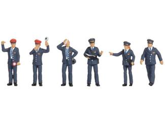 Noch H0 15263 Baanpersoneel Tsjechië (6 figuren) - Modeltreinshop