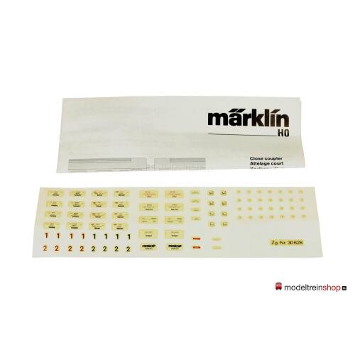 Marklin H0 4240 Slaapwagen, 1e en 2e klas WLABsm 166 van de DB - Modeltreinshop