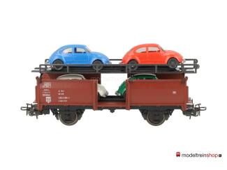 Marklin H0 4613 V09 Autotransport wagen met 4 auto's - Modeltreinshop