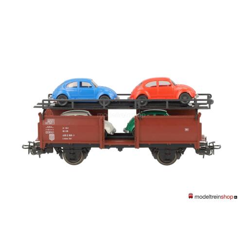 Marklin H0 4613 V09 Autotransport wagen met 4 auto's - Modeltreinshop