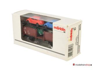 Marklin H0 4613 V09 Autotransport wagen met 4 auto's - Modeltreinshop