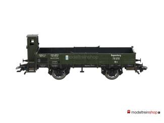 Marklin H0 46157 V01 Lageboordwagen met remhuisje Hrz van de K.Bay.Sts.B - Modeltreinshop