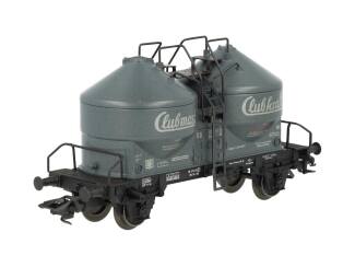 Marklin H0 46613 V01 Dubbele silowagen Clubkraft en Clubmast van de DB - Modeltreinshop