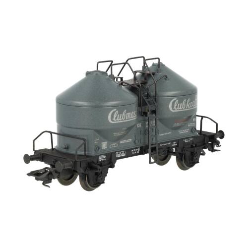 Marklin H0 46613 V01 Dubbele silowagen Clubkraft en Clubmast van de DB - Modeltreinshop