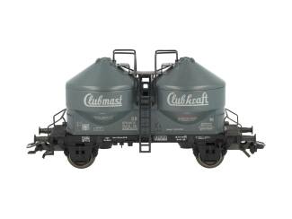 Marklin H0 46613 V01 Dubbele silowagen Clubkraft en Clubmast van de DB - Modeltreinshop