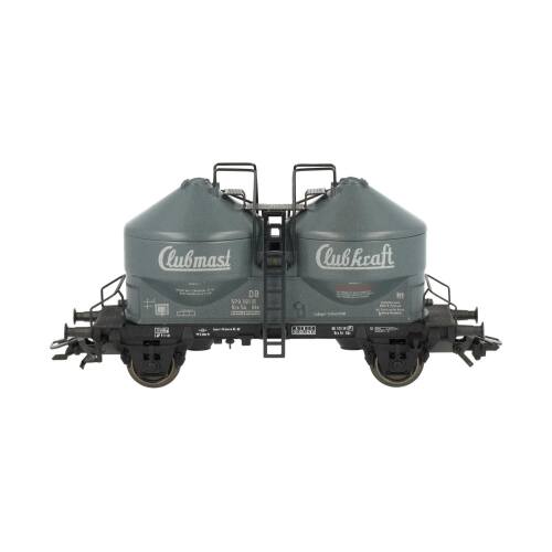 Marklin H0 46613 V01 Dubbele silowagen Clubkraft en Clubmast van de DB - Modeltreinshop