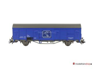 Marklin H0 4830 Gesloten goederenwagen Die Bahn fahrt Schi - Modeltreinshop