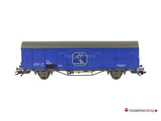 Marklin H0 4830 Gesloten goederenwagen Die Bahn fahrt Schi - Modeltreinshop