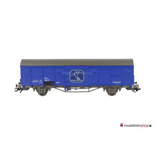 Marklin H0 4830 Gesloten goederenwagen Die Bahn fahrt Schi - Modeltreinshop