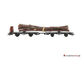 Marklin H0 48840 V01 Draaischemelwagen met een lading hout van de DRG - Modeltreinshop