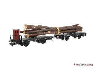 Marklin H0 48840 V01 Draaischemelwagen met een lading hout van de DRG - Modeltreinshop
