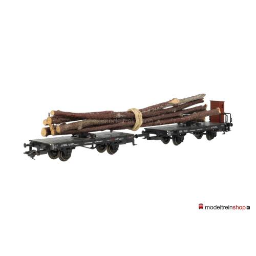 Marklin H0 48840 V01 Draaischemelwagen met een lading hout van de DRG - Modeltreinshop