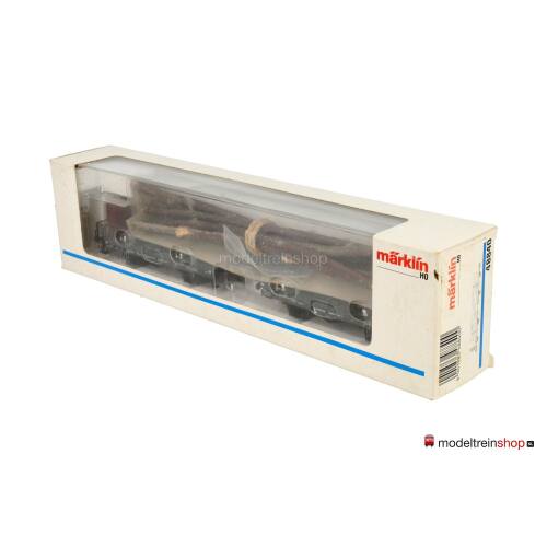 Marklin H0 48840 V01 Draaischemelwagen met een lading hout van de DRG - Modeltreinshop