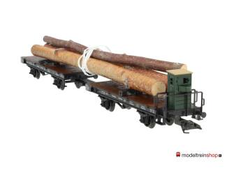 Marklin H0 48841 V01 Draaischemelwagen met een lading hout van de K.W.St.E. - Modeltreinshop