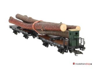 Marklin H0 48841 V01 Draaischemelwagen met een lading hout van de K.W.St.E. - Modeltreinshop