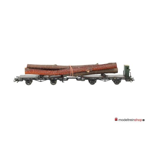 Marklin H0 48841 V01 Draaischemelwagen met een lading hout van de K.W.St.E. - Modeltreinshop