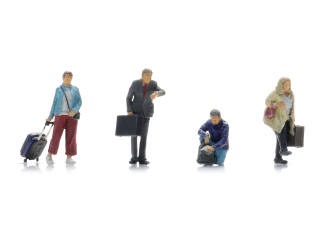 Artitec H0 5870114 Reizigers perron - Modeltreinshop