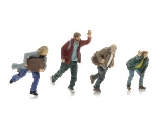 Artitec H0 5870119 Reizigers met haast - Modeltreinshop
