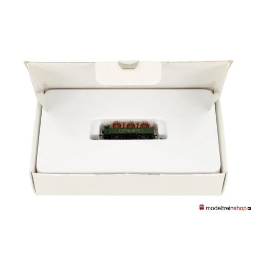 Marklin Z 80115 open goederenwagen met echte houten vaten Internationale Speelgoedbeurs Nürnberg 2005 - Modeltreinshop