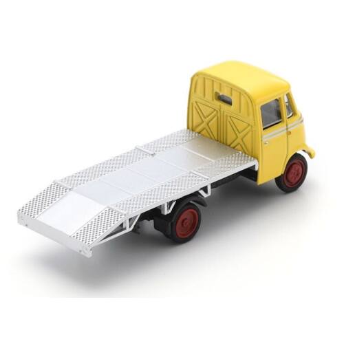 Schuco H0 26783 Mercedes Benz L319 (autotransporter), geel - Modeltreinshop