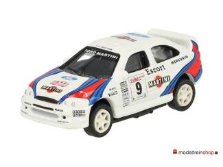 Die cast collectible car H0 Ford Escort WRC Rallye Sanremo 1997 - Modeltreinshop