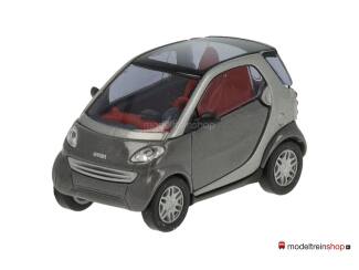 Busch H0 48901 Smart City Coupe grijs zilver - Modeltreinshop