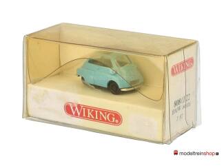 Wiking H0 8080122 BMW Isetta licht blauw - Modeltreinshop