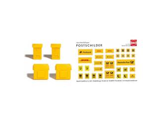 Busch H0 7761 Brievenbussen en postzegelmachine - Modeltreinshop