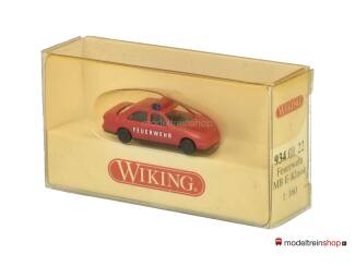 Wiking N 9340122 Brandweer Mercedes Benz E-klasse - Modeltreinshop