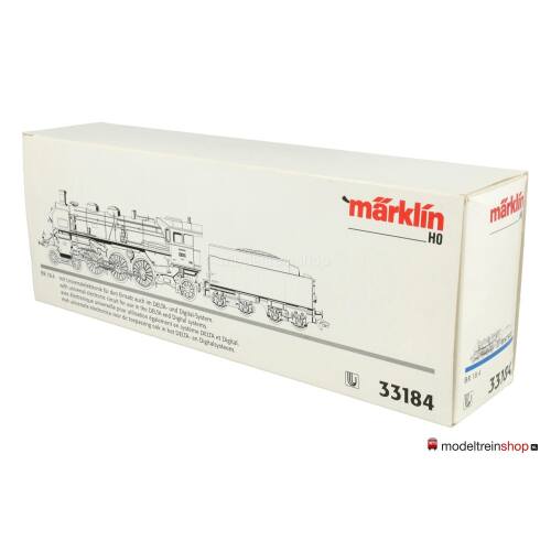 Marklin H0 33184 Sneltreinlocomotief met getrokken tender BR 18.4 DRG - Modeltreinshop