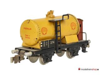 Marklin H0 374 S V03 Ketelwagen SHELL van de DRG - Modeltreinshop