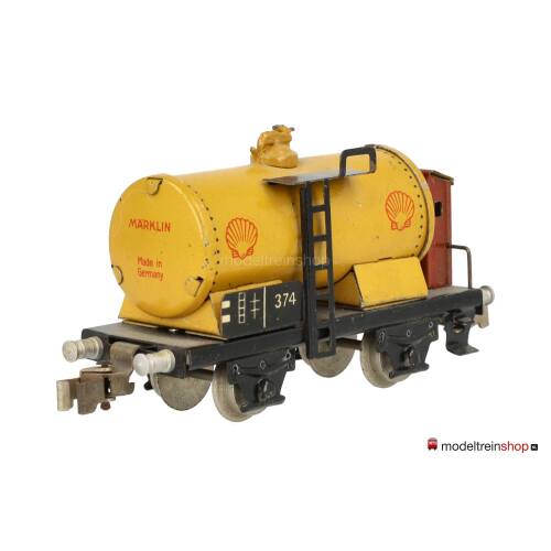 Marklin H0 374 S V03 Ketelwagen SHELL van de DRG - Modeltreinshop
