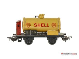 Marklin H0 374 S V09 Ketelwagen SHELL van de DRG - Modeltreinshop
