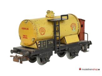 Marklin H0 374 S V09 Ketelwagen SHELL van de DRG - Modeltreinshop