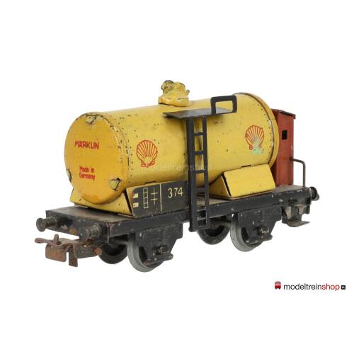 Marklin H0 374 S V09 Ketelwagen SHELL van de DRG - Modeltreinshop