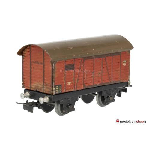 Marklin H0 381 V05 Gesloten goederenwagen Gr 20 van de DRG - Modeltreinshop