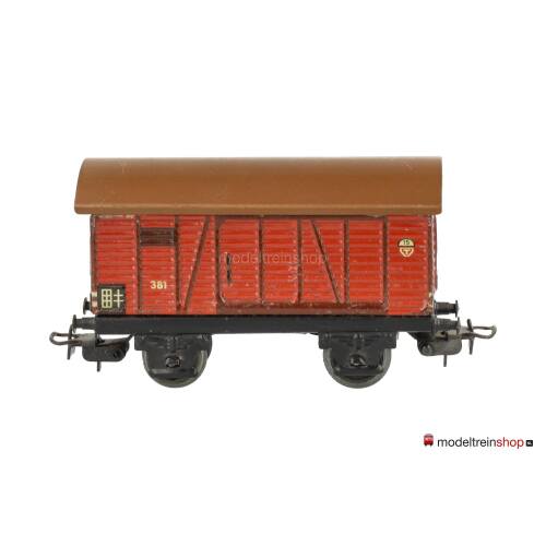 Marklin H0 381 V07 Gesloten goederenwagen Gr 20 van de DRG - Modeltreinshop